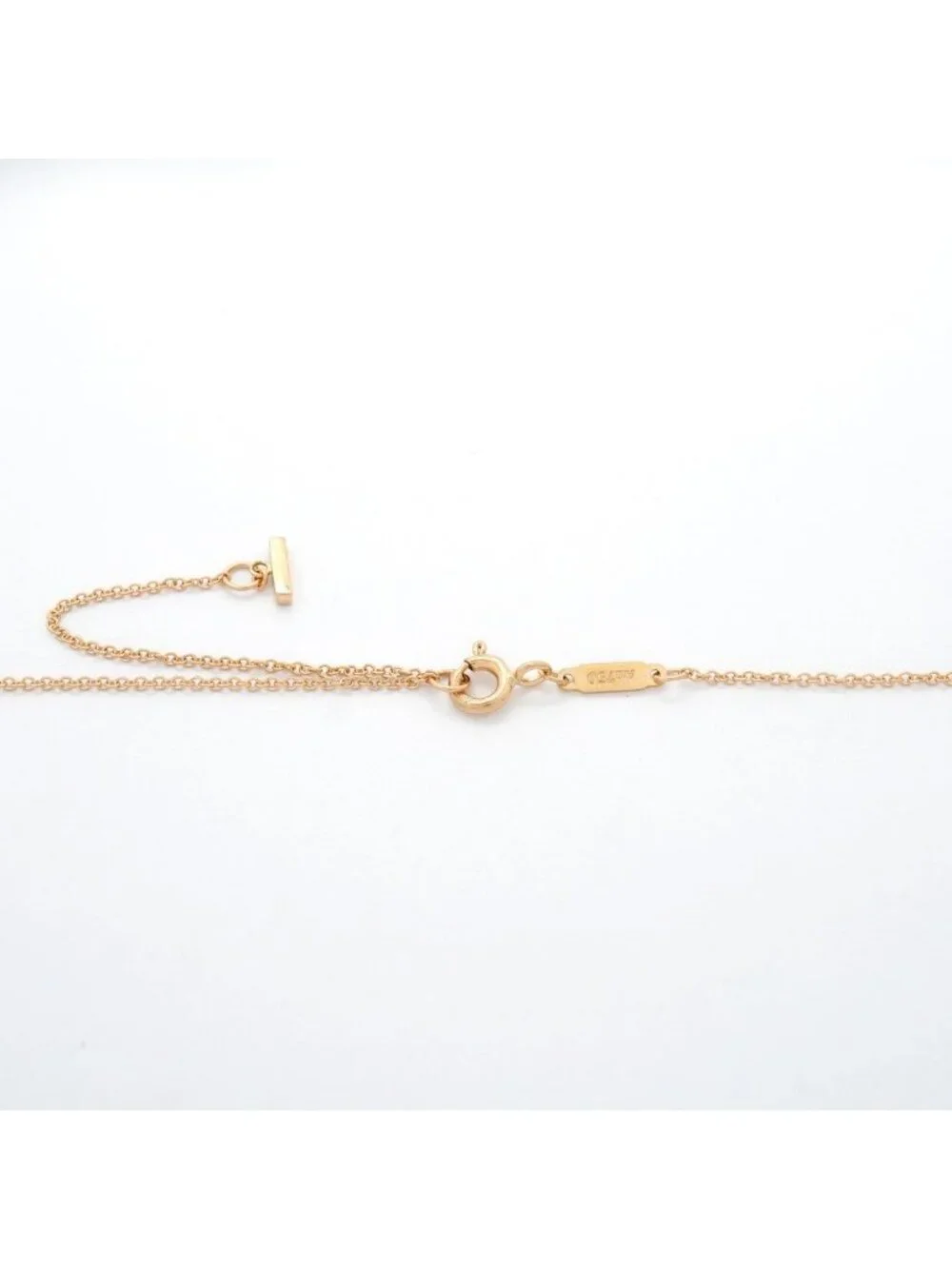 Tiffany & Co Necklace T Smile Small 18k Pink Gold
